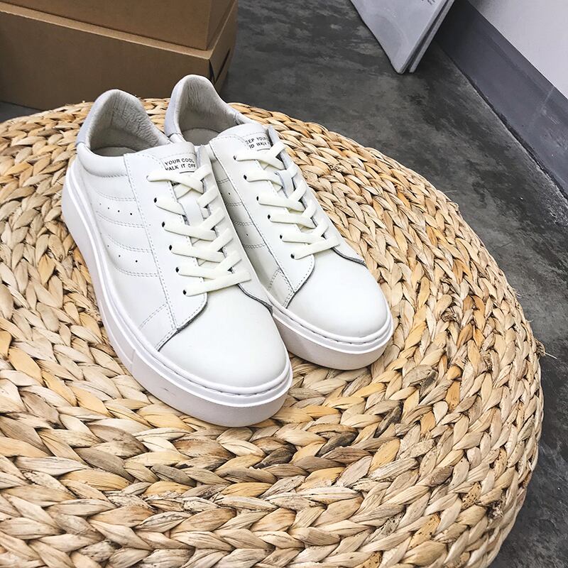 ジェニュインレザーホワイトカジュアル 靴 シューズ 天然 Xu_Tailang54088902751