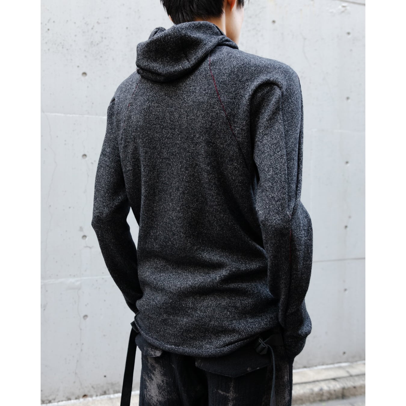 D.HYGEN] (ディーハイゲン) ST101-0924A Wool Cotton Knit Balaclava