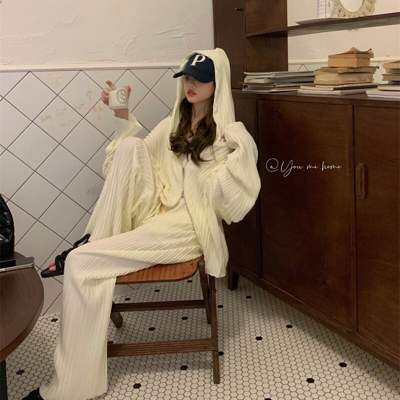 カジュアルサマージャケット パンツ ロング ストリート 夏物 モンロー89033123616