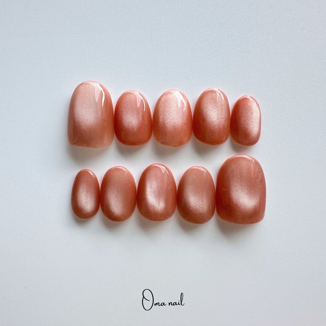 no.1077 シルキーマグネット｜オレンジ