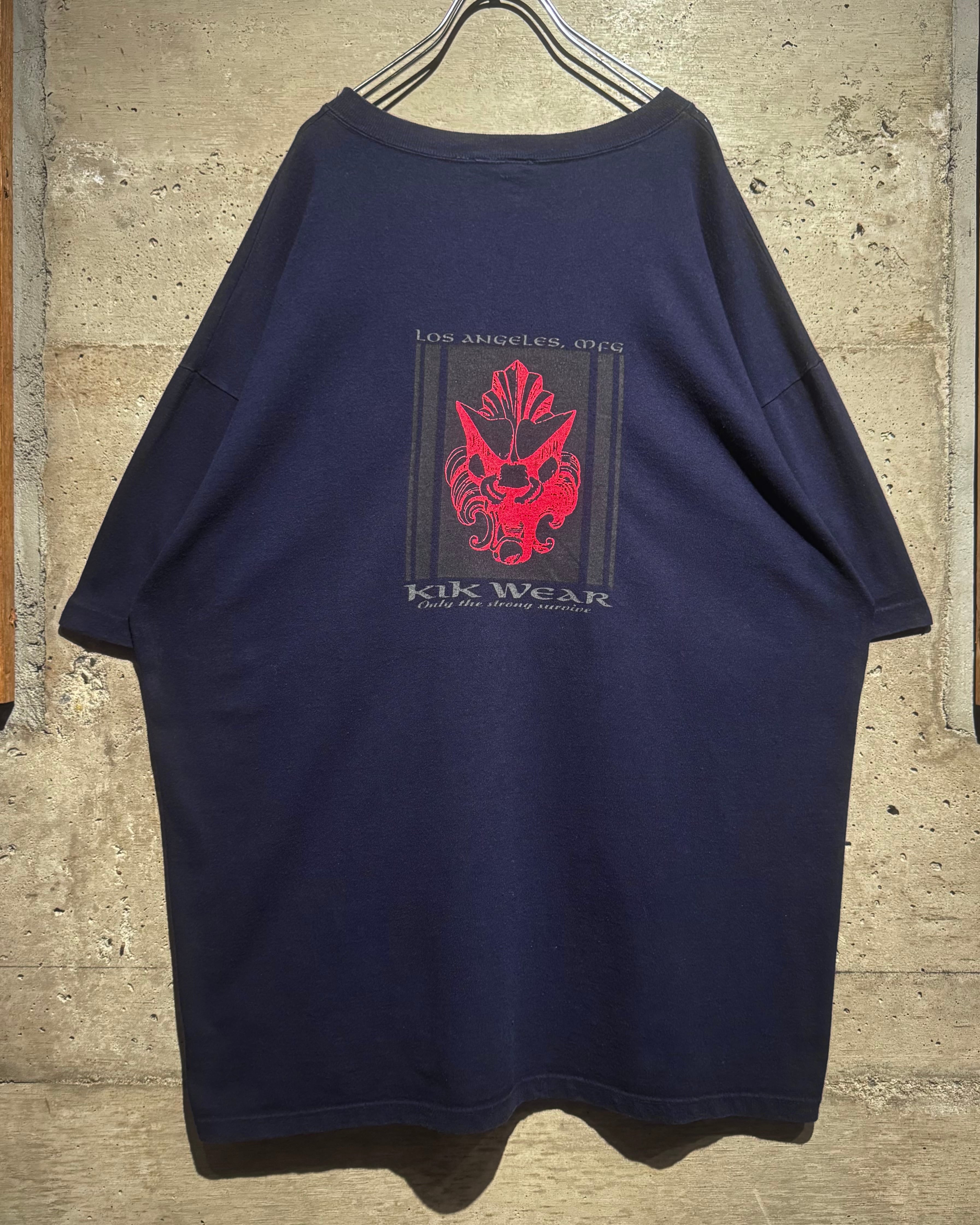半額セール実施中！【Caka】 ゴールキーパーシャツ Caka】90's “KIK WEAR” Graphic Print Vintage T-Shirt | Caka(カカ