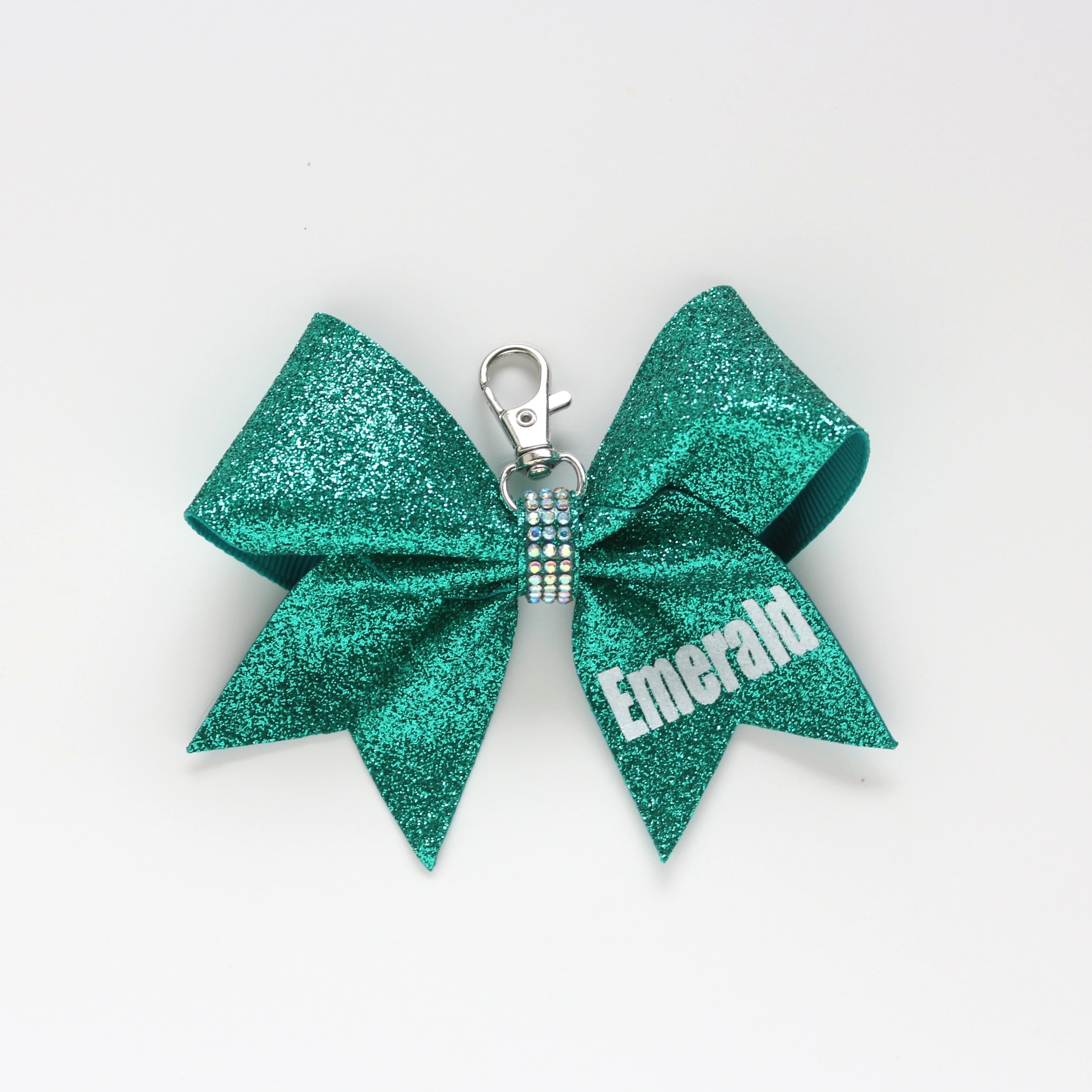 名入れ＊お好きなカラーで】チアリボンチャームキーホルダー ☆ Cheer