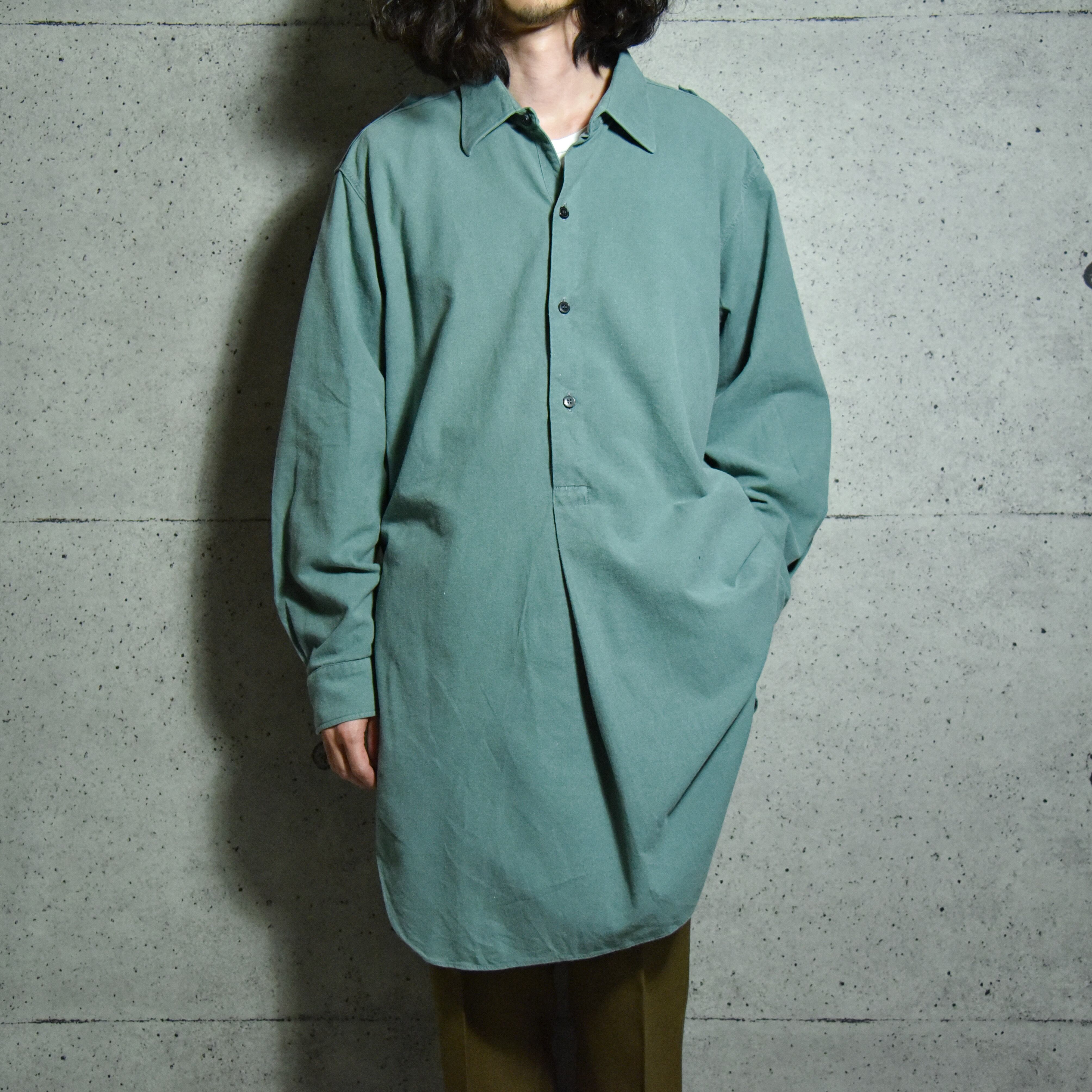 Swiss Army Pullover Long Shirt スイス軍 プルオーバー ロングシャツ ...