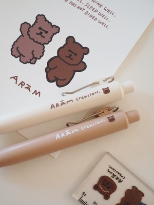 nutsくんのボールペン（0.38mm）