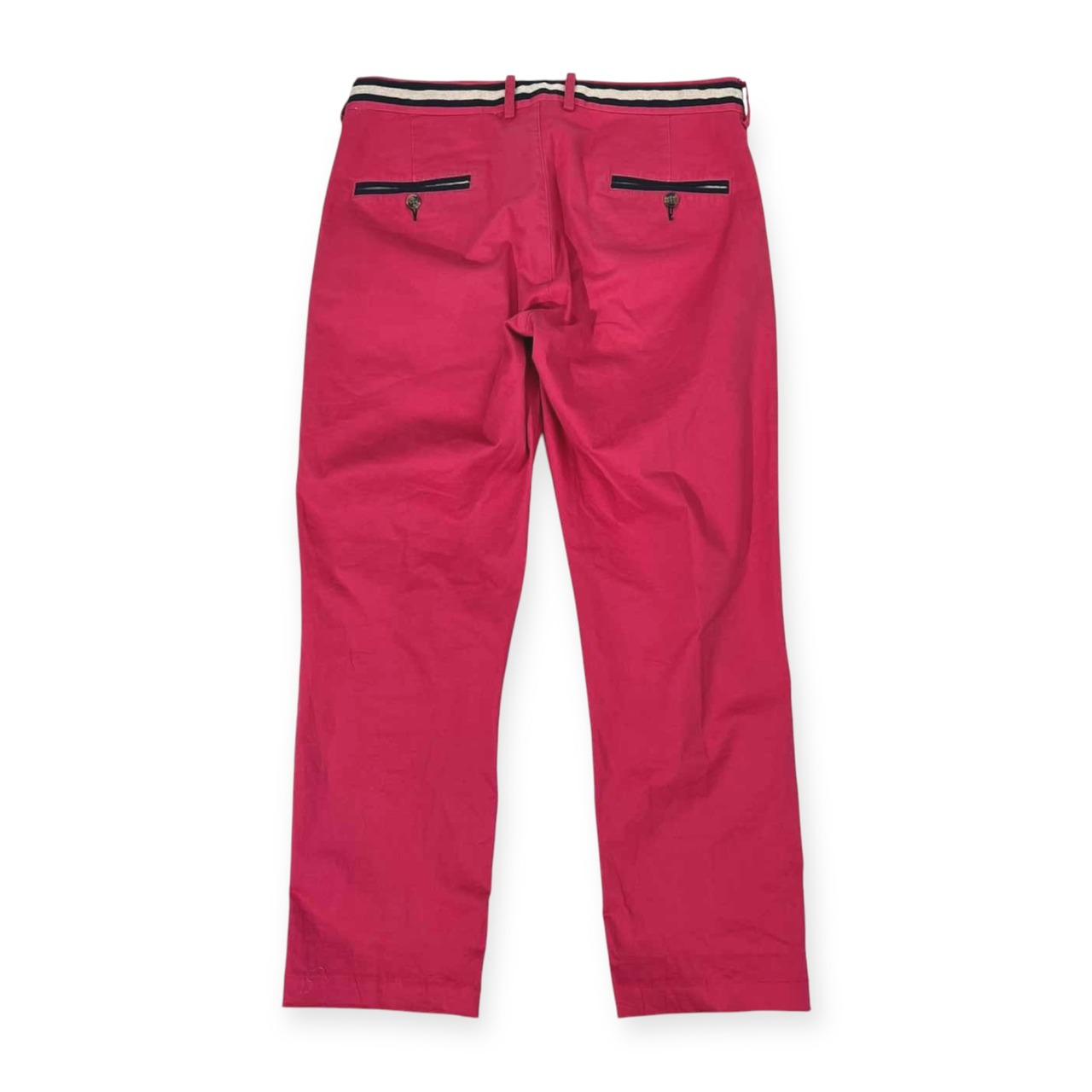 イタリア製 BOB ストレッチ コットン スラックスパンツ 46 /ピンク/コロネット代理