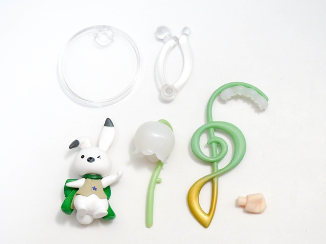 再入荷【493】 雪ミク Snow Bell Ver. 小物パーツ 音符とすずらんとユキネ　ねんどろいど