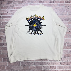 Ⓚ1990'S L/S T-SHIRT "SHS HOMECOMING" WHITE SIZE L