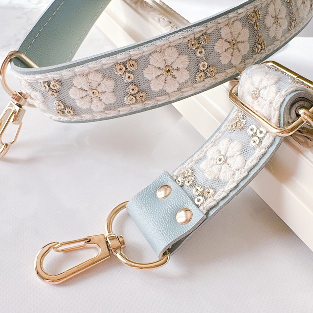 Crystal Bloom❁ロングショルダー(ホワイト)