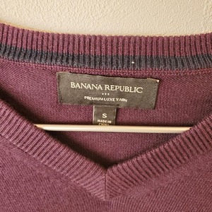 【USED】バナナ・リパブリック　セーター　ニット　高級感あり　美品