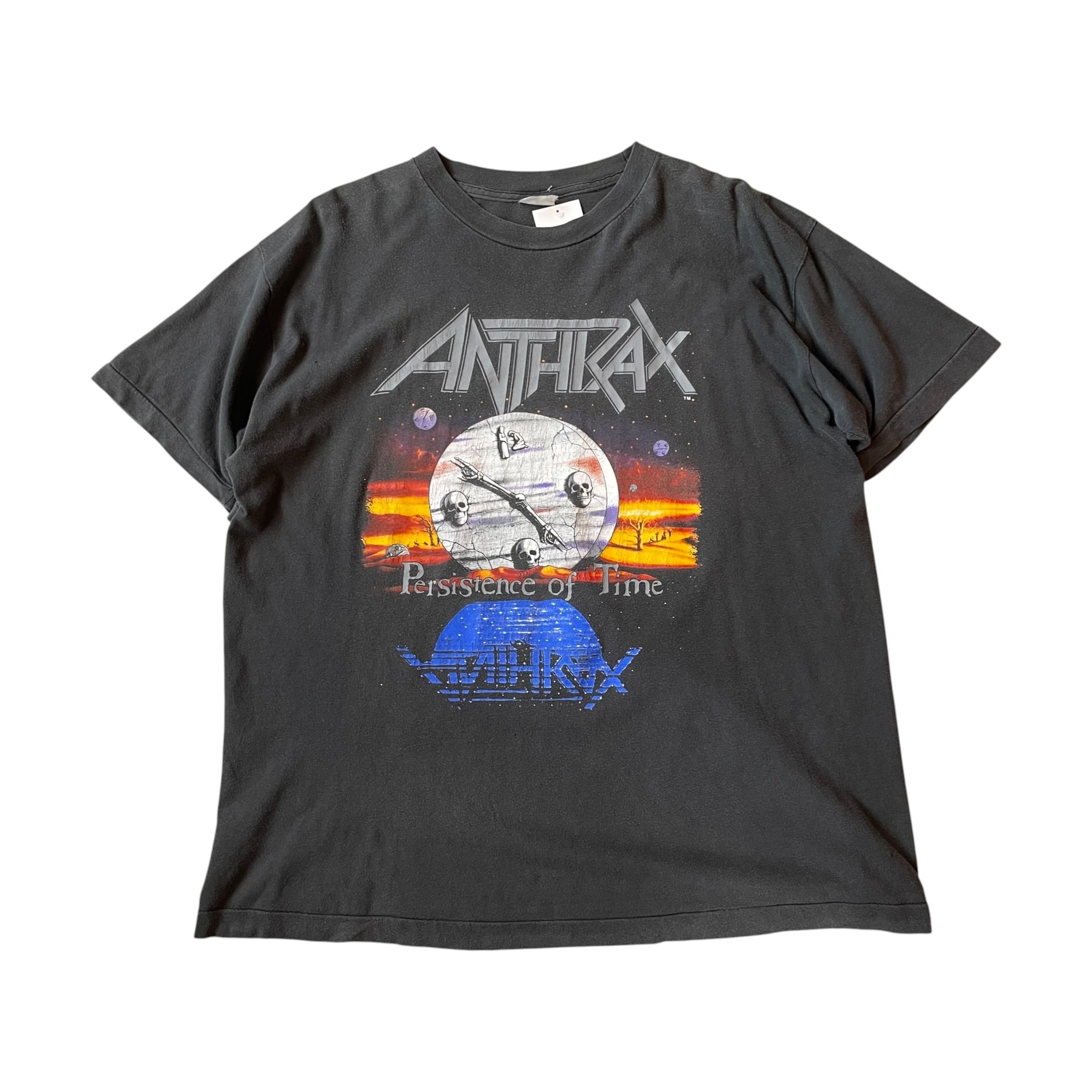 ©︎1990s ANTHRAX "Persistence of Time Tour 1990" T-shirt