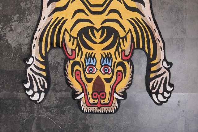 Tibetan Tiger Rug 《Lサイズ•シルク216》チベタンタイガーラグ