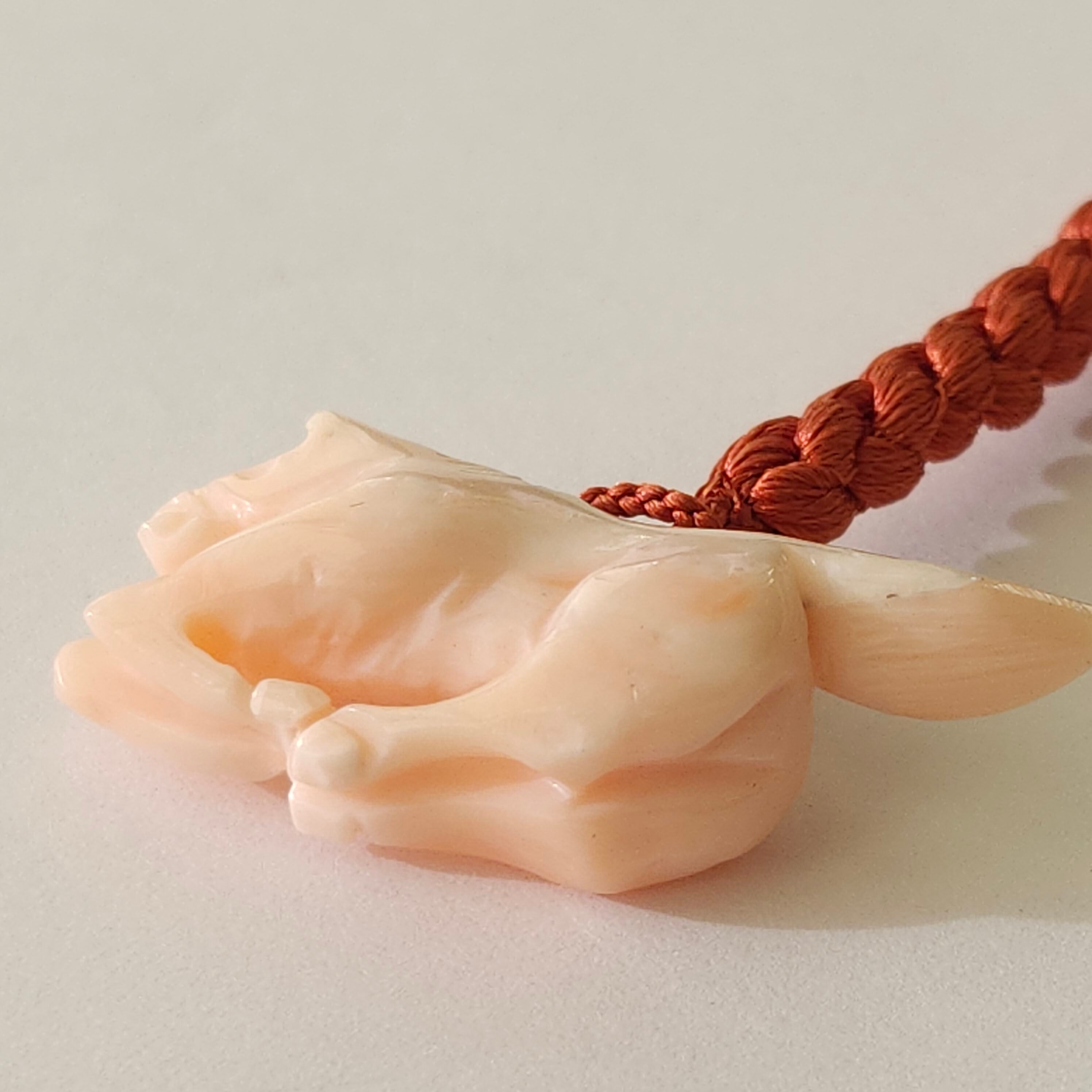 馬の根付 【商品紹介動画が商品説明からご覧いただけます】 | 清岡珊瑚店