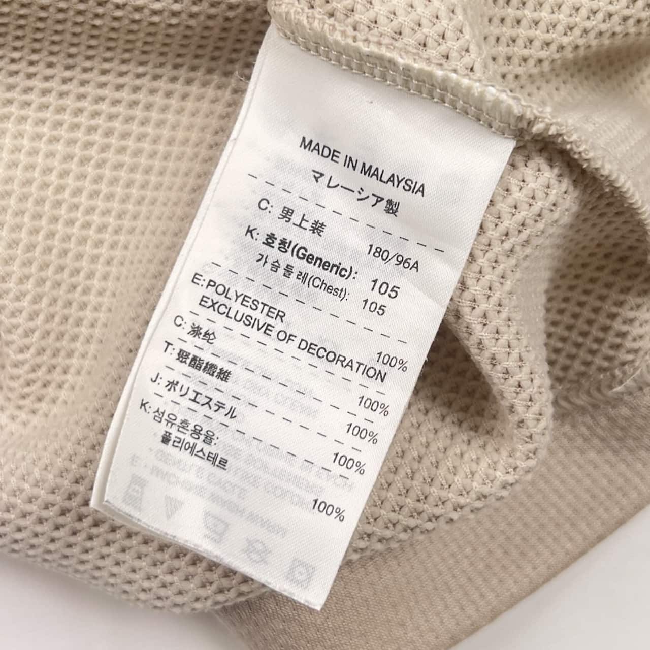 NIKE GOLF ナイキゴルフ FIT DRY ハーフジップ 長袖 ドライシャツ トレーナー XL/アイボリー系 メンズ