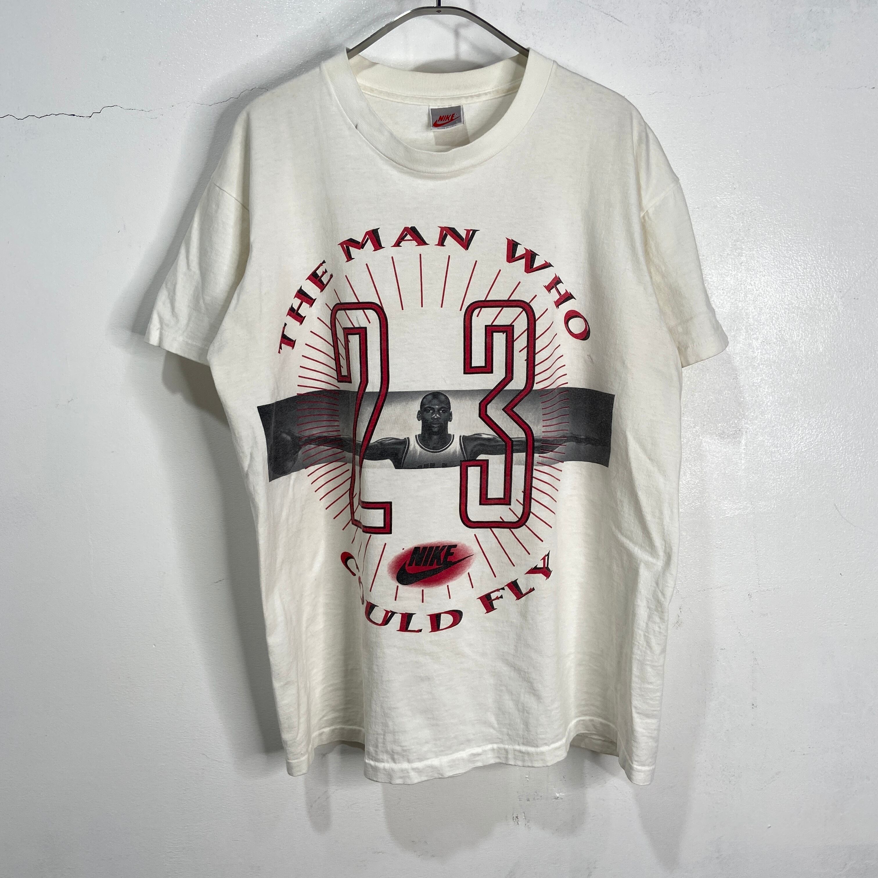 90s NIKE マイケルジョーダンTシャツ フォトプリ 23 ジャンプマンusa 