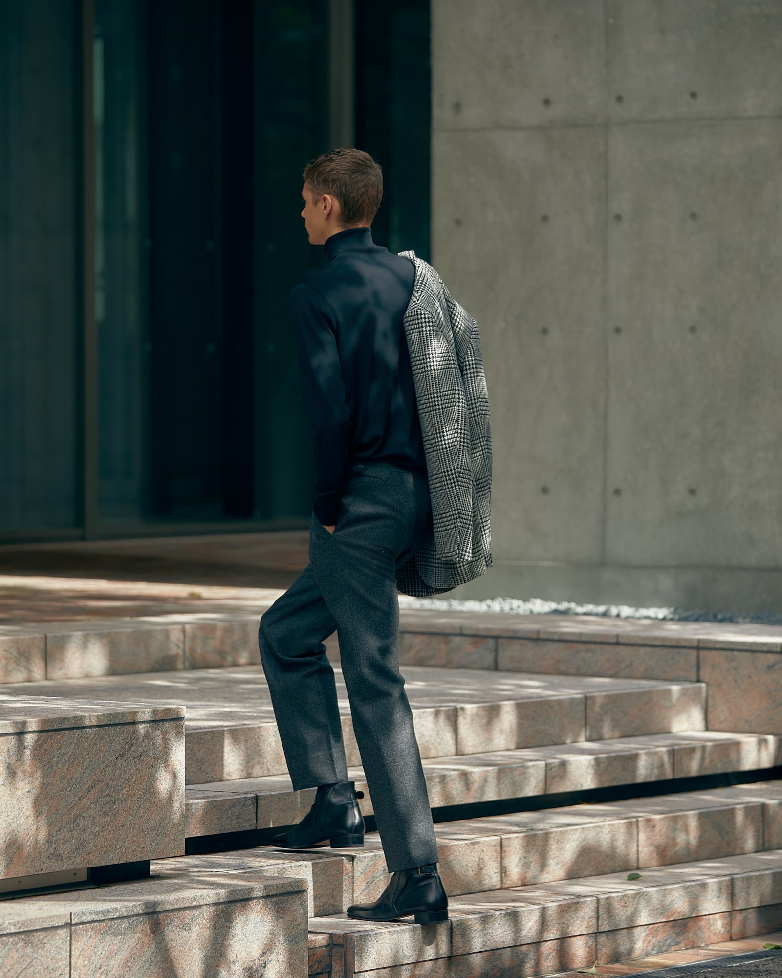 新品 フミヤヒラノ トラウザーズ ネイビー REGENT 36 Fumiya Hirano THE TROUSERS（フミヤヒラノ トラウザーズ）｜【SALE