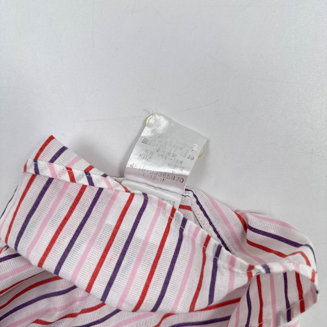 NEWYORKER ニューヨーカー ストライプ ボタンダウン BD 半袖シャツ サイズ L/メンズ/アイビー/トラッド/薄手