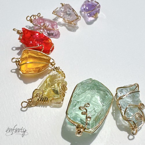 シェラネバダ産✴︎アンダラクリスタル  HWG ペンダントトップ