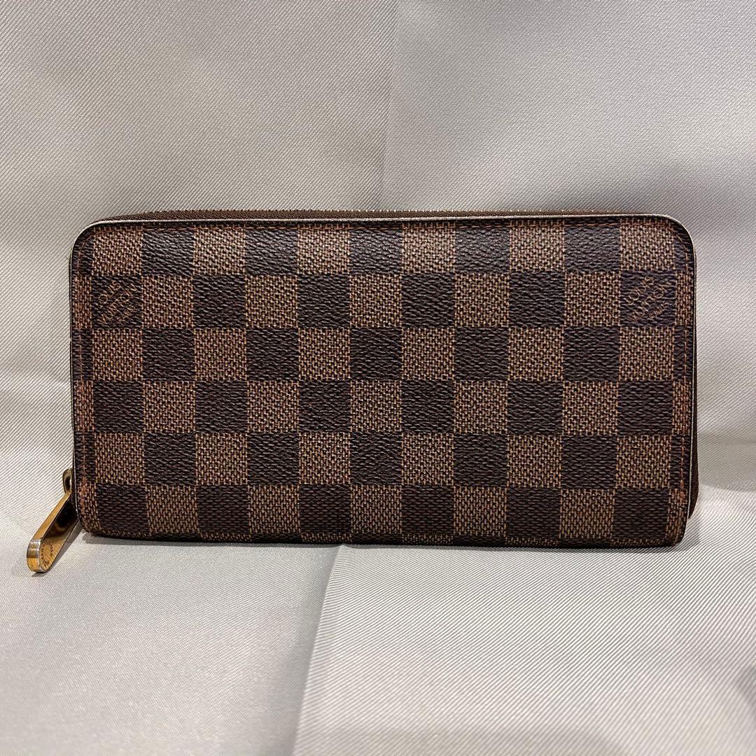 美品 LOUISVUITTON ヴィトン ダミエ ジッピーウォレット 長財布
