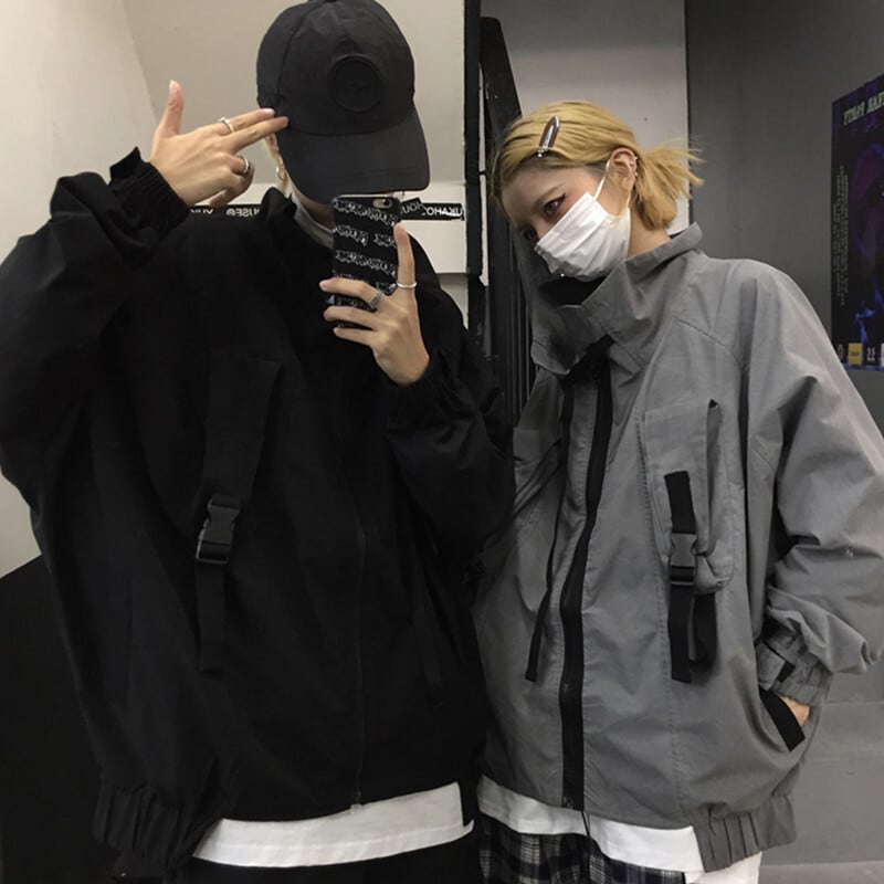 スタンダードルーズジャケット レディースダークショートカジュアル レトロ かわいい ケッペル84727342277