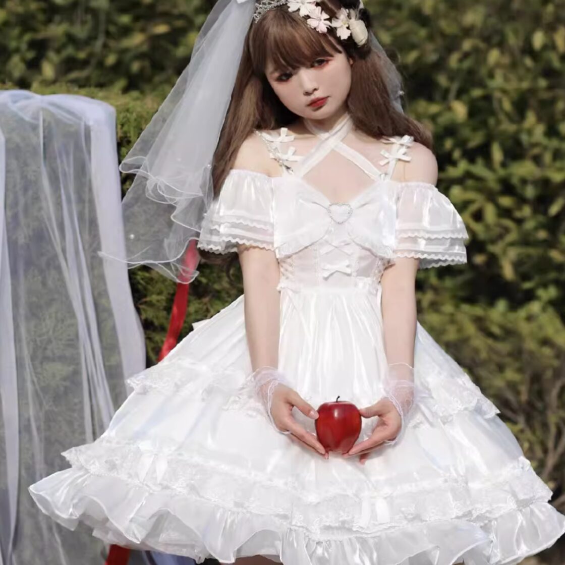 【ココ・スイートハート】ときめきの恋ロリィタドレスフルセット ピンク 甘ロリ ココ・スイートハート ときめきの恋ロリィタドレス ゴスロリ