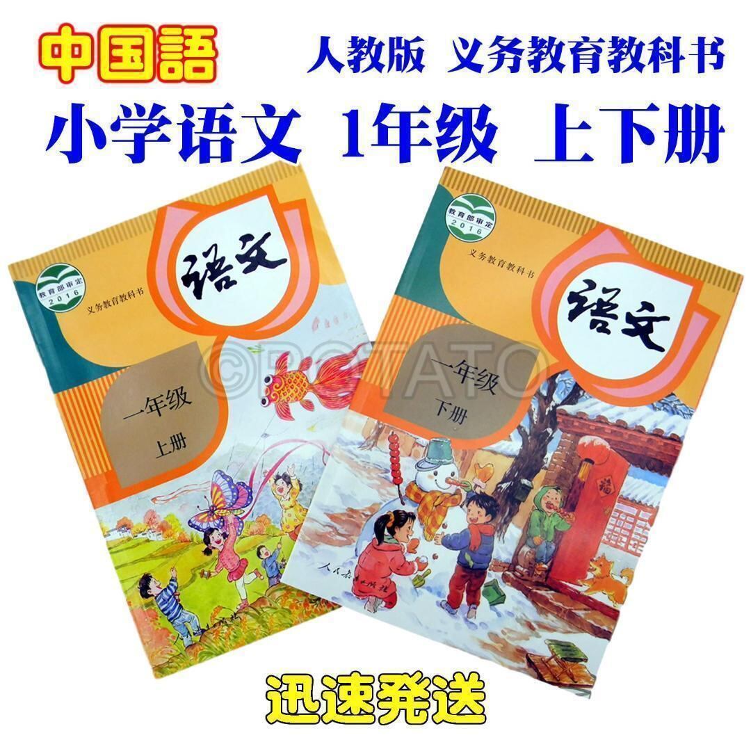 中国小学校教科書語文1～6年級12册+小学语文基础知识大全中国語-