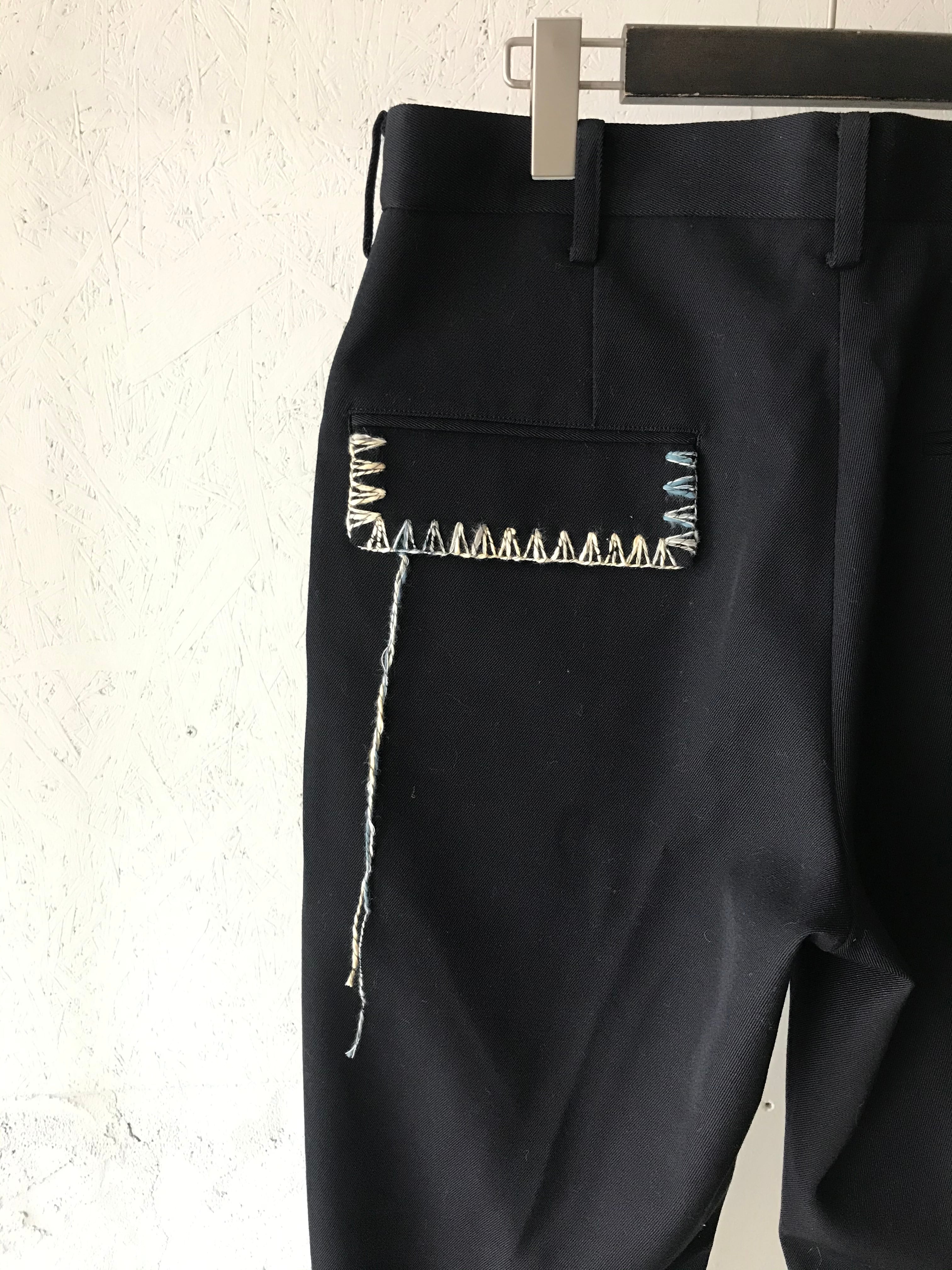 【20AW】KHOKI コッキ BLANKET PANTS ブランケットパンツmasu