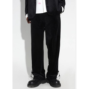 【DRIP3674】DCTY Rhinestone Studded Velvet Pants