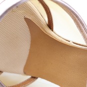 社交ダンス 衣装 ラテン シューズ 23 1/2サイズ ピンク系 チャコット Chacott 靴 くつ ヒール レディース ピンクゴールド 上品 メッシュ 練習 レッスン ダンスシューズ ダンス衣装 ステージ イベント パーティー かわいい 光沢 高級感