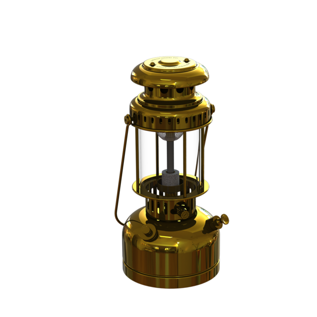 Vapalux Lantern E41 Polished Brass ヴェイパラックスランタン E41