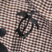 フラダンス 衣装 パウスカート ブラウン系 HULA GIRLS チェック柄 ホヌ柄 ハワイアン アロハ フラ ダンス シングル スカート ホワイト系 かわいい おしゃれ 上品 大人っぽい 華やか ふんわり シンプル フラ レディース ダンス衣装 カジュアル リゾート シンプルデザイン