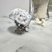 ペルー産 エンジェライト 原石｜淡いブルー・滑らかな質感・ディスプレイ・天然石・インテリアストーン