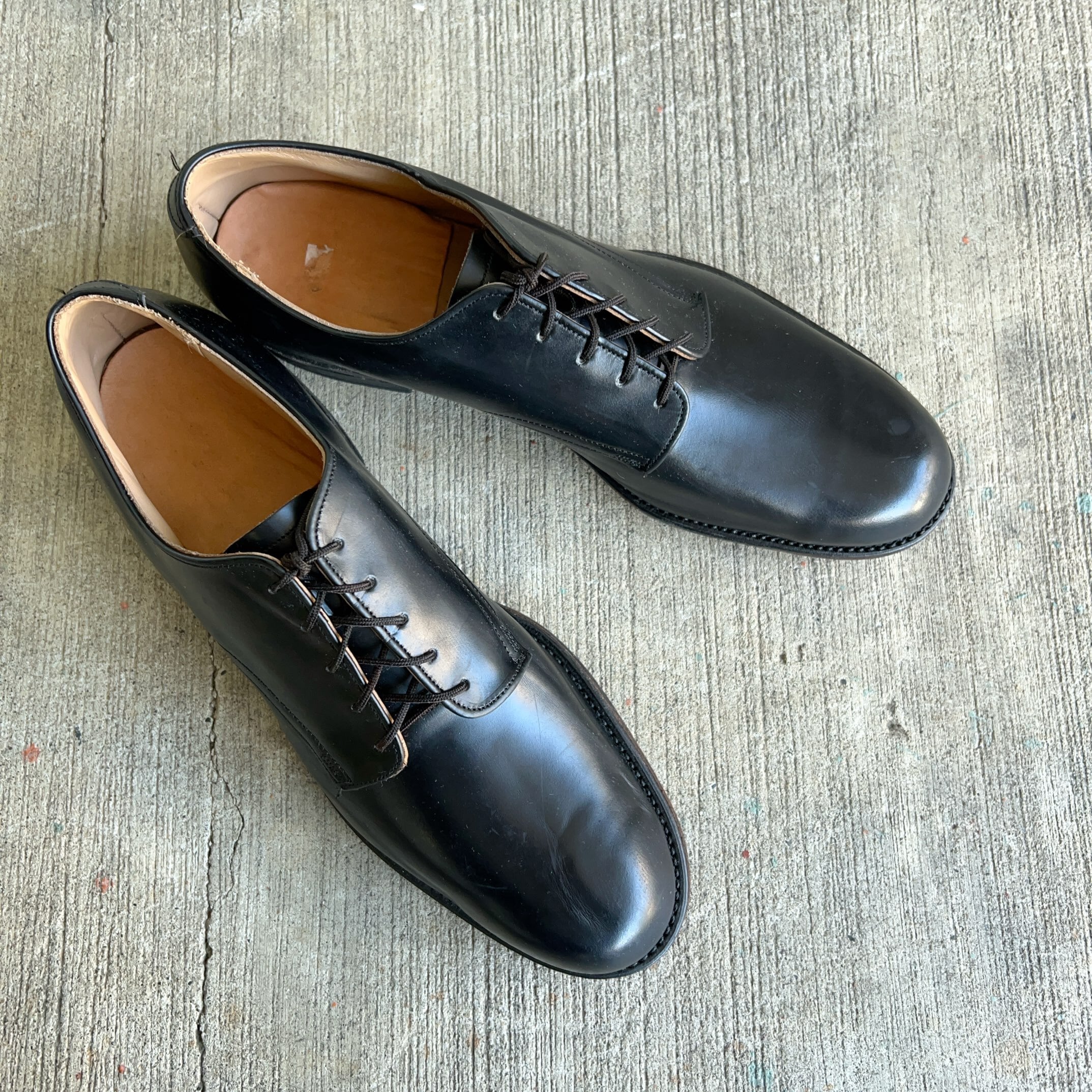 NOS 70s service shoes by D.J.LEAVENWORTH