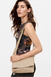 【Desigual】レザータッチミディアムバッグ