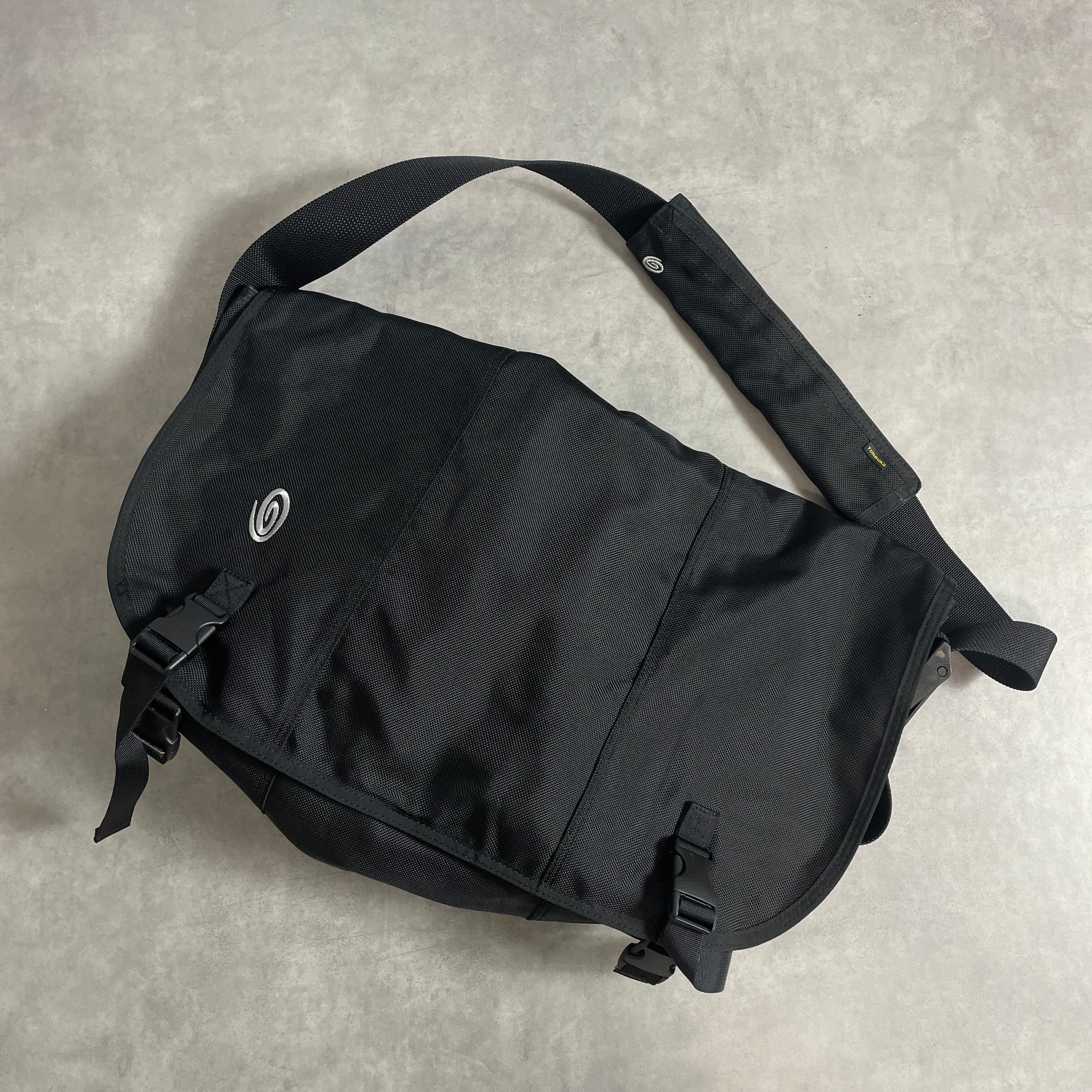 希少 00s Timbuk2 メッセンジャーバッグ ブラック L y2k