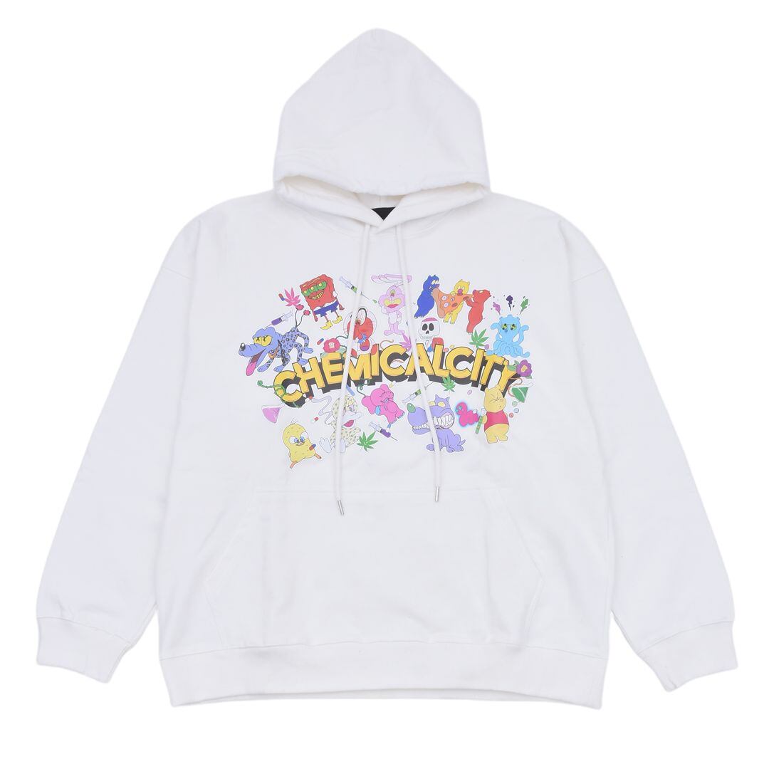 ZAC VARGAS】chemicalcity HOODIE(6色展開) | AYIN
