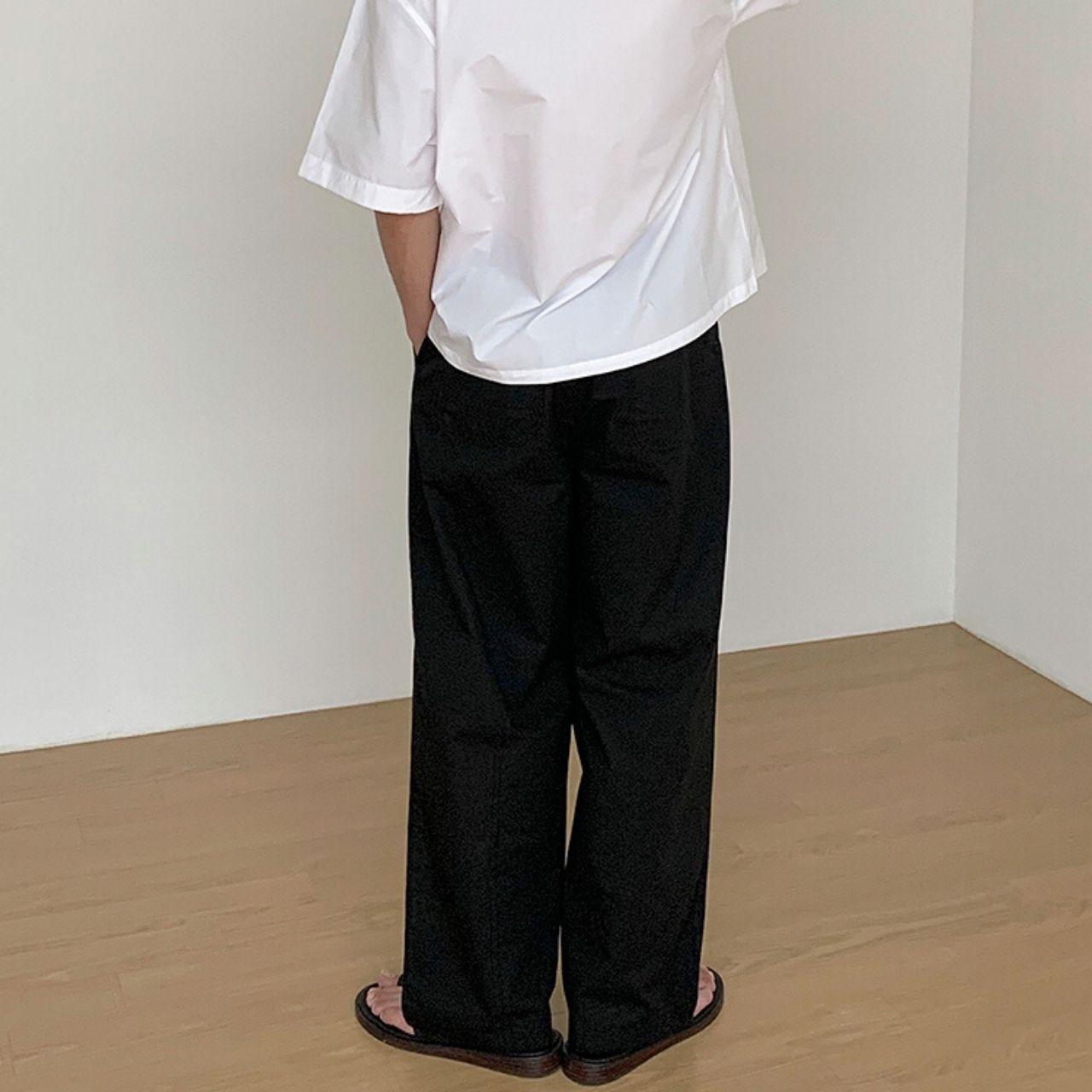 ドレープワイドレッグパンツ　MT0080447