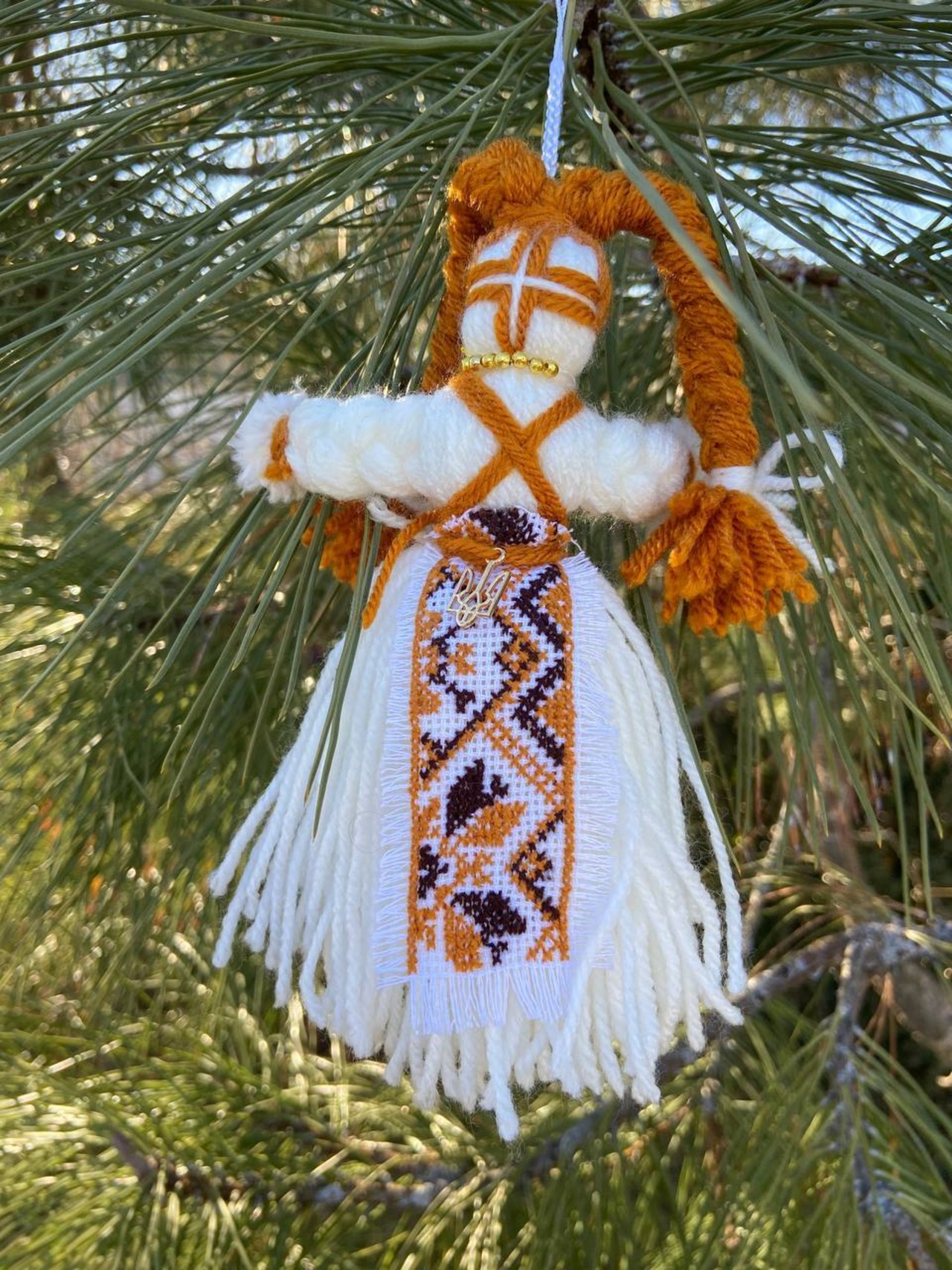 UA.Designer手作りモタンカ（ウクライナの御守り） - 2