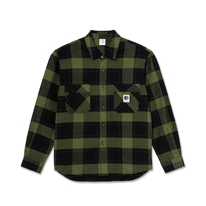 Polar skate co. flannel mike ls shirt L