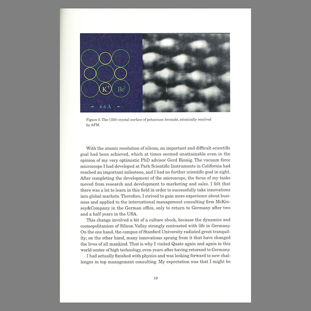 Franz J. Gießibl「リヒター、原子の内部を初めて見る (Richter, First View inside an Atom)」