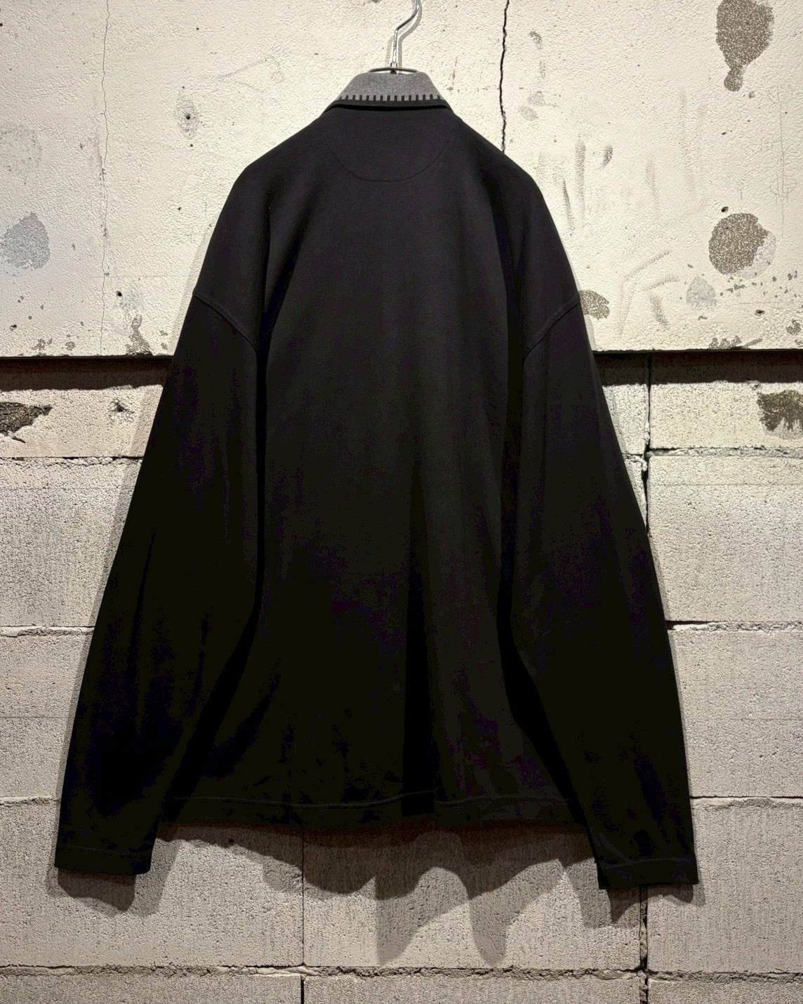 Caka otto】90's “Le Collezioni Structure” Switching Design Knit