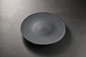 MORIYAMA グラファイトブラック フラットプレート φ16.0cm