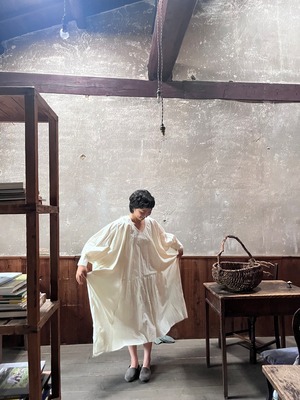COSMIC WONDER ｜Nostalgic　painter's  smock    NATURAL