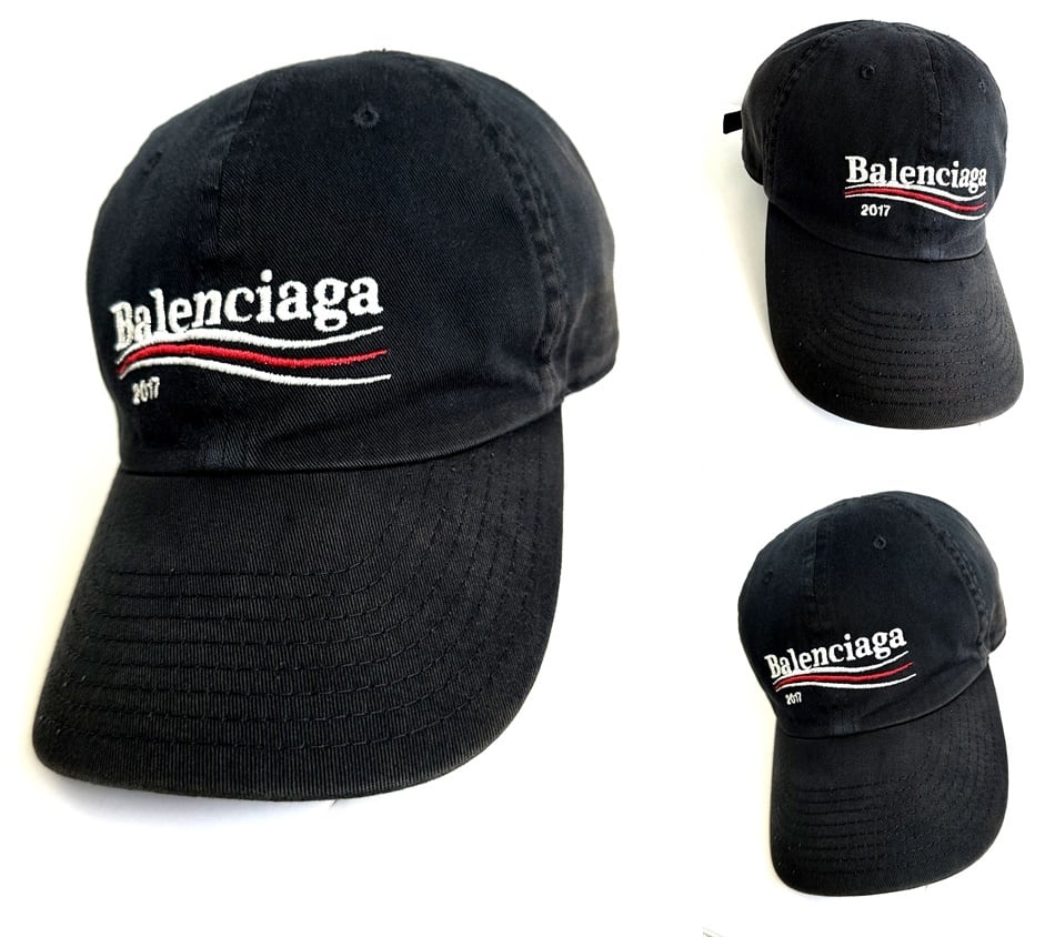 バレンシアガ　BALENCIAGA　100周年記念　2017　帽子　キャップ BALENCIAGA バレンシアガ 100周年記念2017キャップ