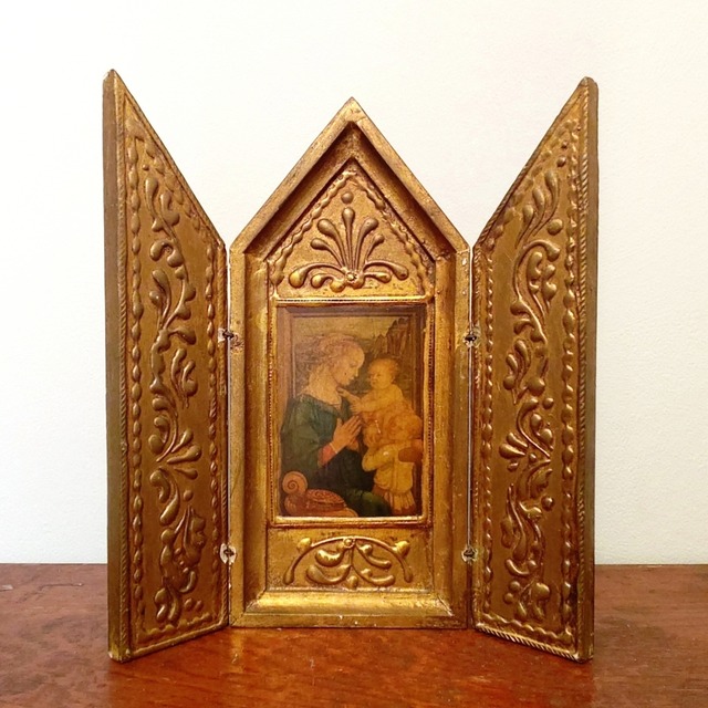 聖母子と二天使の三連祭壇画 アトリエウチノ | オンラインショップ