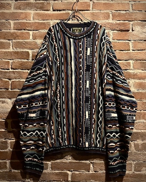 【Caka act3】“TOSANI” Multiple Color Vintage Cotton 3D Knit