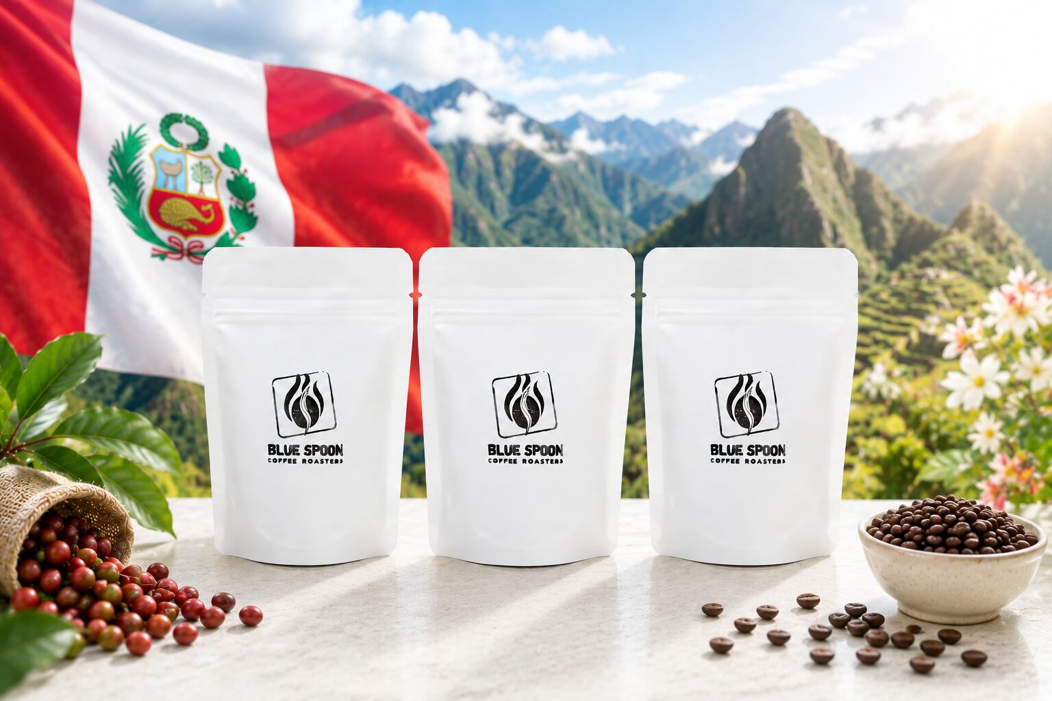 ペルー クナミア 有機JAS栽培／50g×3 | BLUE SPOON COFFEE ROASTERS