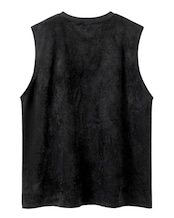 グラフィックプリントノースリーブ Tシャツ S0595