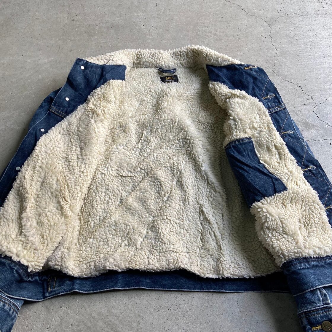 Lee リー SHERPA JACKET シェルパジャケット デニムボアジャケット 