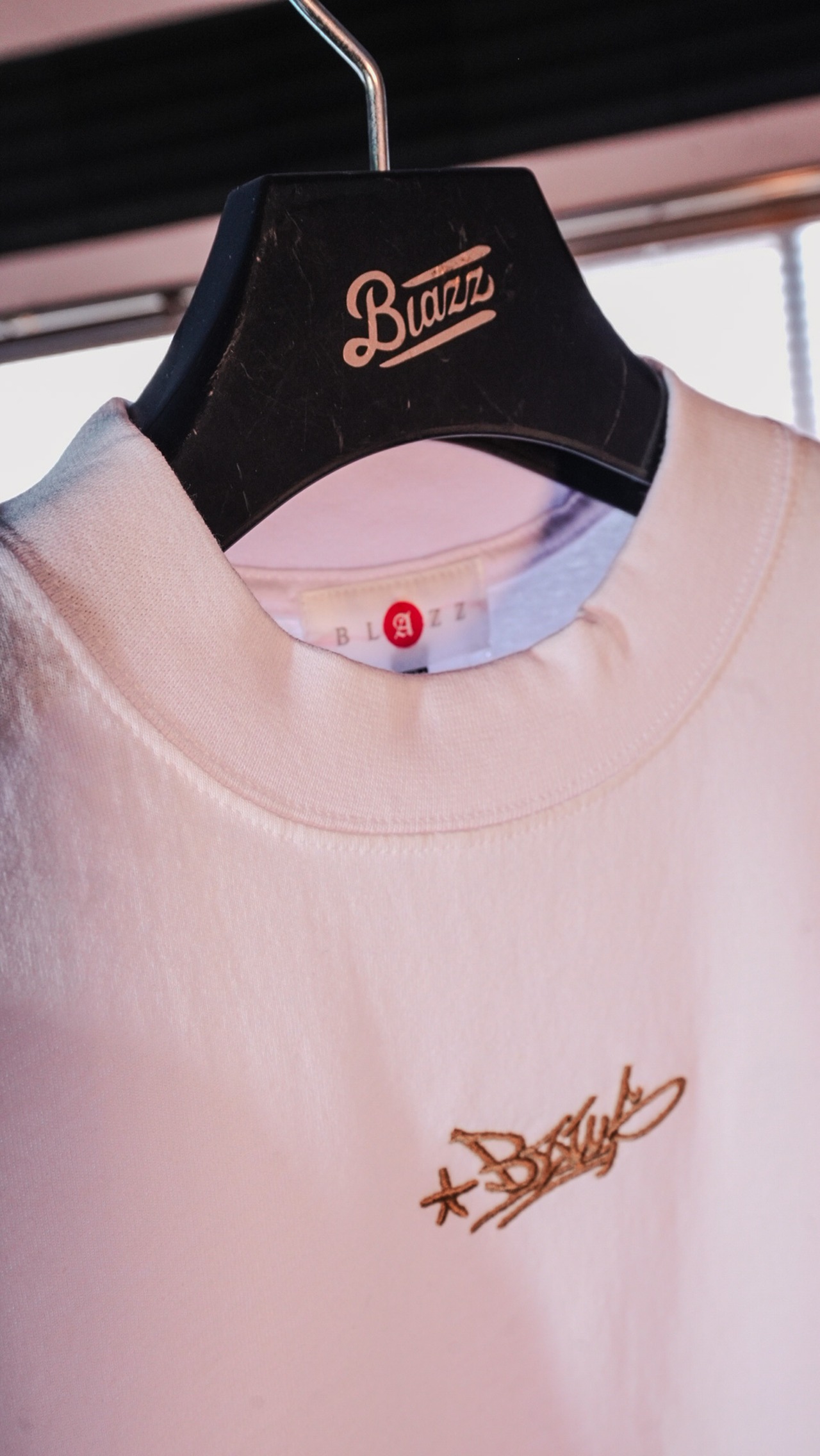 BZWS 7.5oz U.S.A Cotton OverSized T-Shirt [WHITE]