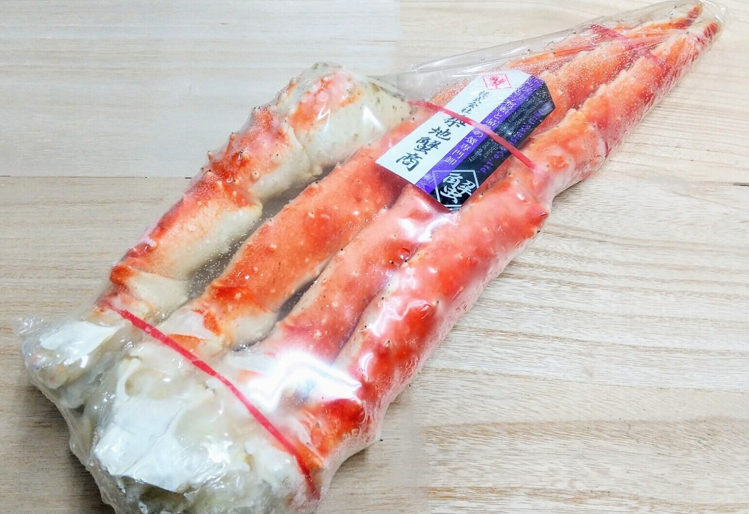 箱買いタラバガニ（５Lサイズ1.0kg×5肩）　アメ横魚草／魚塚